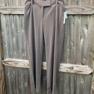 Apt. 9 size 12 brown Maxwell pants. NWT! 30 inch inseam.